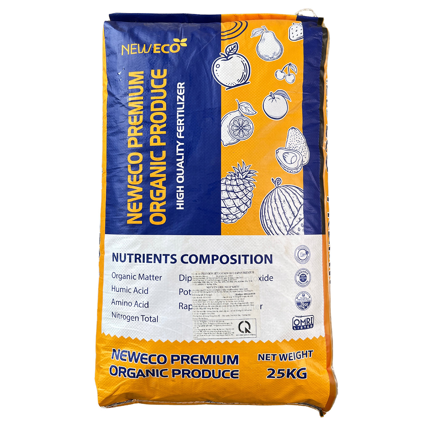 Phân bón hữu cơ New ECO Japan Premium 71